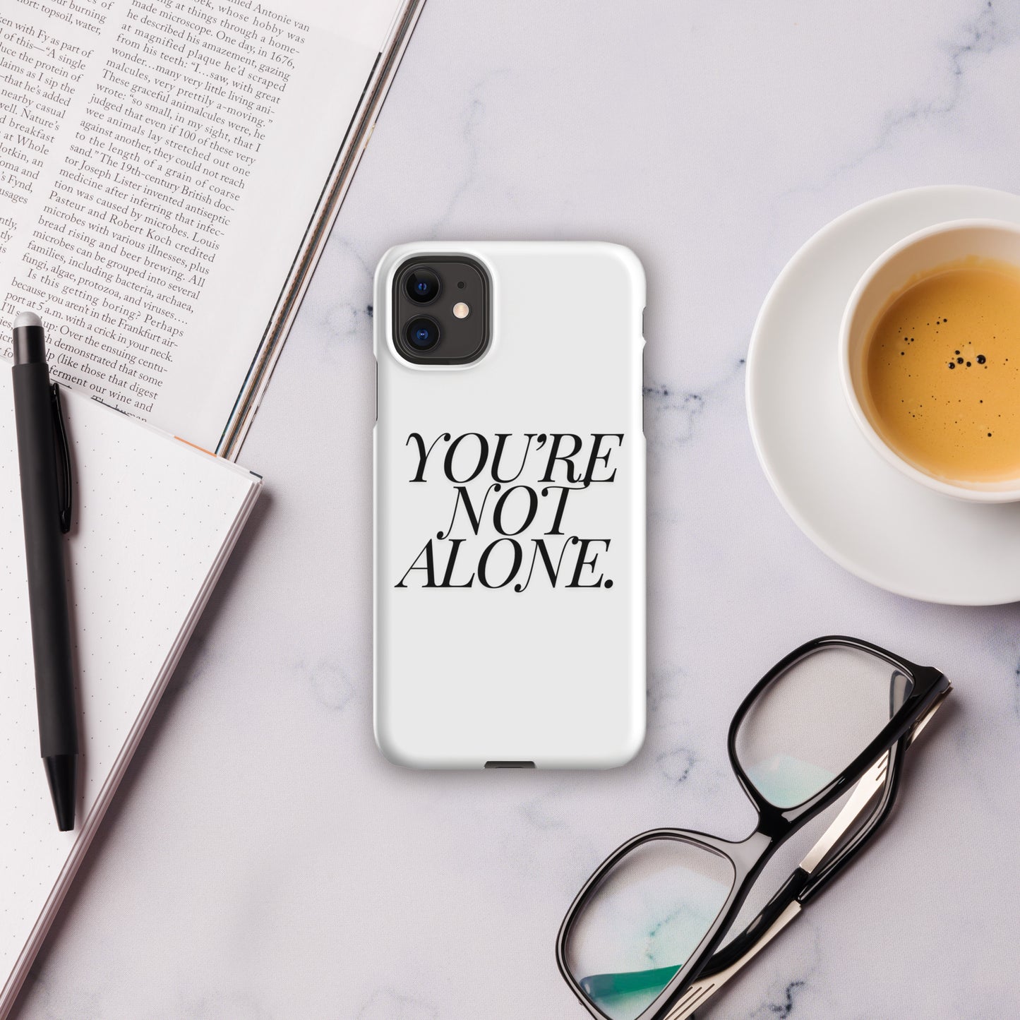 iPhone® "You're Not Alone." Phone Case