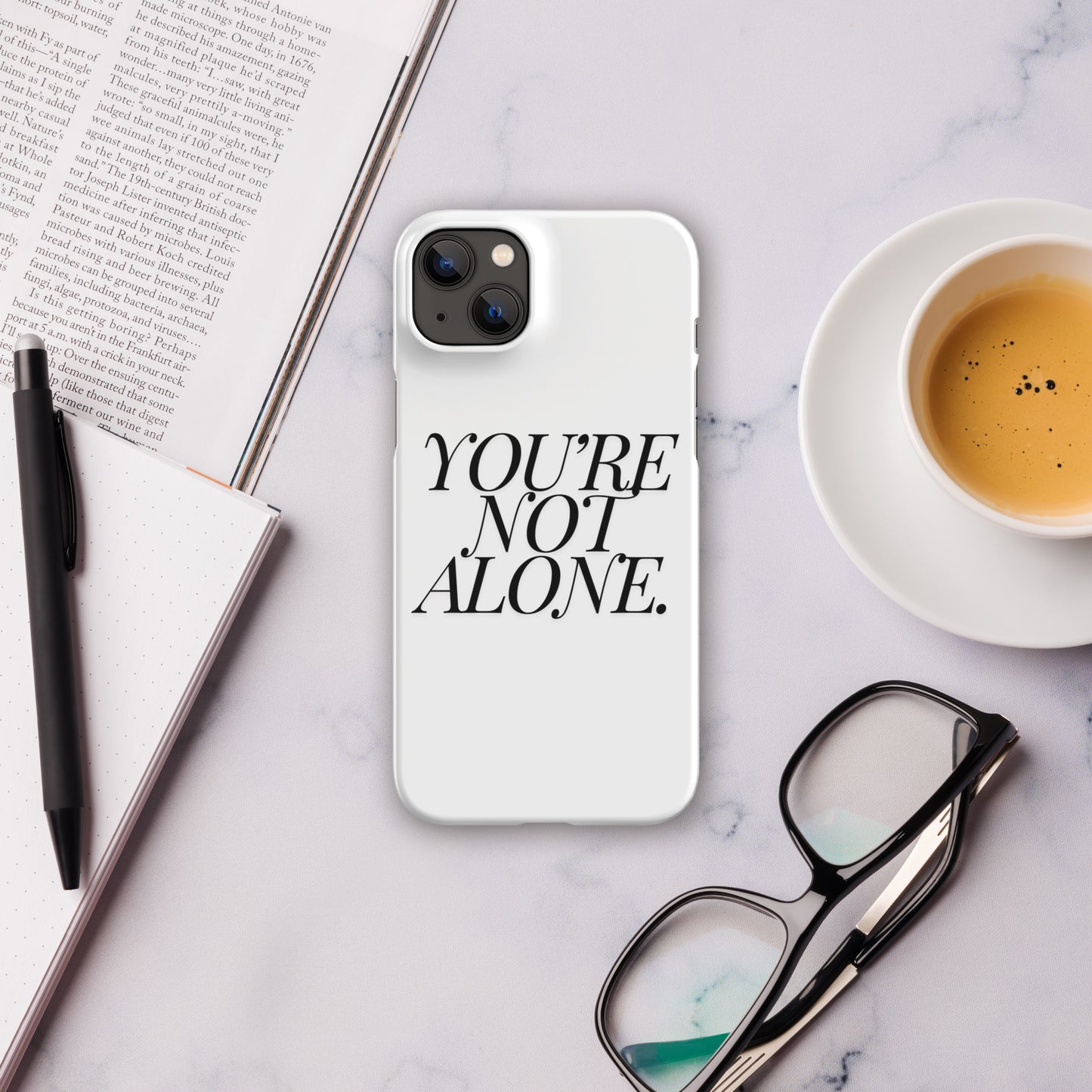 iPhone® "You're Not Alone." Phone Case