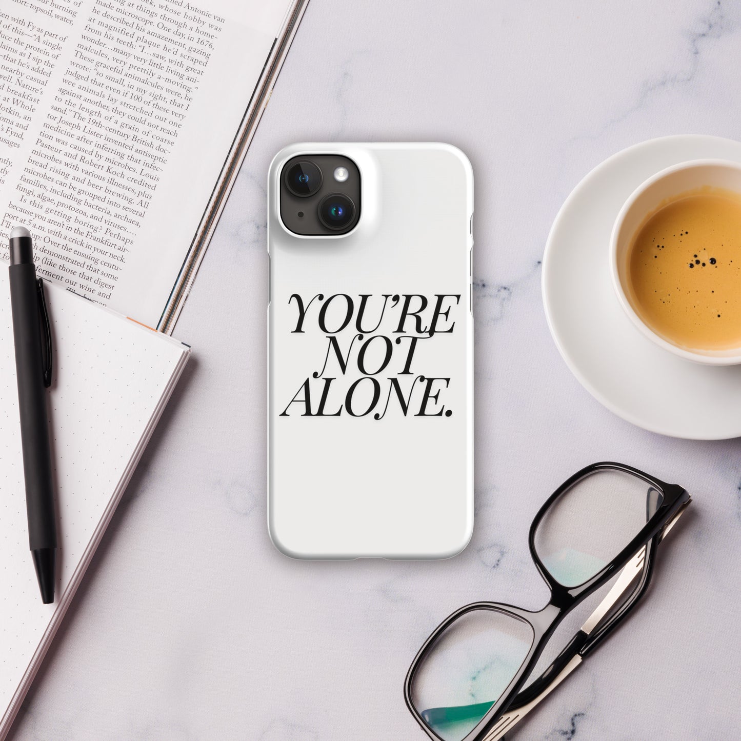 iPhone® "You're Not Alone." Phone Case